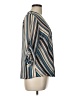 W5 100% Polyester Blue 3/4 Sleeve Blouse Size L - photo 4