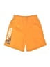 Under Armour 100% Polyester Graphic Orange Athletic Shorts Size 7 - photo 1