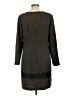Ann Taylor 100% Polyester Gray Casual Dress Size 10 - photo 2
