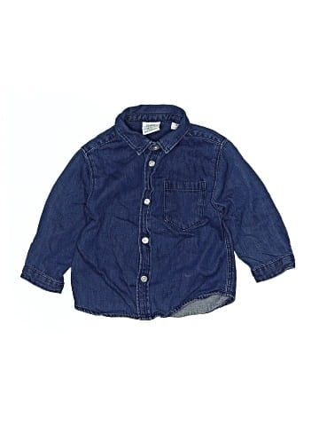 Zara Long Sleeve Button-Down Shirt (view 1)