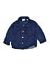 Zara Blue Long Sleeve Button-Down Shirt Size 9-12 mo - photo 1