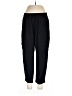 The Odells Solid Black Casual Pants Size L - photo 1