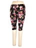 Bobbie Brooks Floral Black Leggings Size 2X - photo 1