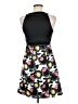 Faconnable Graphic Black Cocktail Dress Size M - photo 2