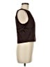 WAYF 100% Polyester Brown Sleeveless Blouse Size M - photo 4