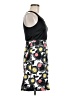 Faconnable Graphic Black Cocktail Dress Size M - photo 4