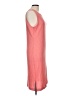 Nine West Solid Pink Casual Dress Size L - photo 4