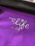 Made for Life Color Block Purple Track Jacket Size 1X - photo 6