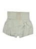 FP Movement 100% Nylon Metallic Silver Shorts Size M - photo 2