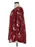 Daniel Rainn 100% Polyester Burgundy 3/4 Sleeve Blouse Size 1X - photo 5