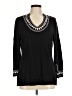 DressBarn 100% Cotton Black Pullover Sweater Size M - photo 1