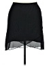 Romwe Solid Black Casual Skirt Size L - photo 1