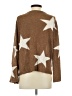 Promesa U.S.A. 100% Acrylic Stars Brown Pullover Sweater Size S - photo 2