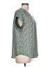 Fun2Fun 100% Polyester Green Short Sleeve Blouse Size L - photo 4