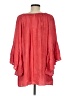 Elan 100% Rayon Red 3/4 Sleeve Blouse One size - photo 2