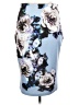 Apt. 9 Floral Blue Formal Skirt Size XL - photo 2