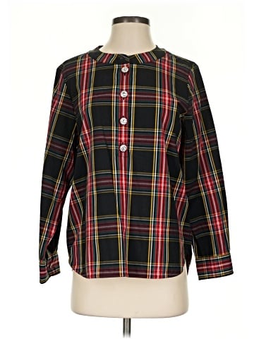 J.Crew Factory Store Long Sleeve Button-Down Shirt (view 1)