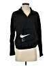 Nike 100% Nylon Black Windbreaker Size S - photo 1