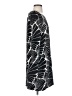J.Crew Graphic Black Casual Dress Size 8 - photo 4