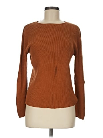 Coldwater Creek Long Sleeve Silk Top (view 1)