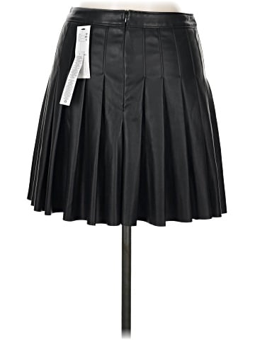 Topshop Faux Leather Skirt (view 2)