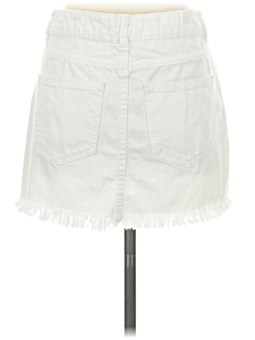 We the Free Denim Skirt (view 2)