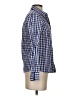UNTUCKit 100% Cotton Checkered-gingham Blue Long Sleeve Button-Down Shirt Size 2 - photo 4