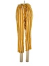 rue21 Stripes Yellow Casual Pants Size XS - photo 1