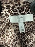 Joie 100% Silk Animal Print Brown 3/4 Sleeve Silk Top Size S - photo 7