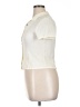 Casual Corner Ivory Short Sleeve Blouse Size 14 - photo 5