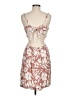 Roxy 100% Viscose Tropical Tan Cocktail Dress Size M - photo 2