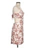 Roxy 100% Viscose Tropical Tan Cocktail Dress Size M - photo 4