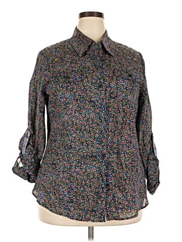 Pure Energy Long Sleeve Blouse (view 1)