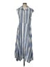 Assorted Brands Stripes Blue Casual Dress Size M - photo 1