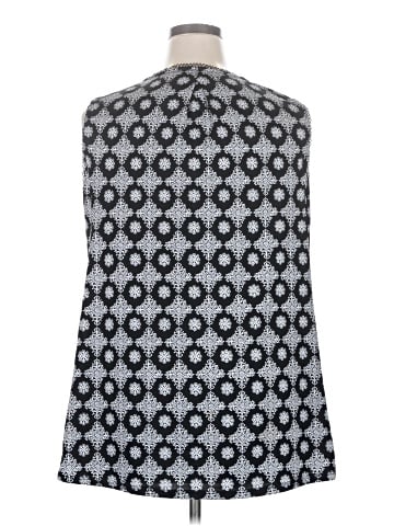Roz & Ali Sleeveless Blouse (view 2)