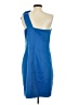 Halston Heritage 100% Polyester Blue Cocktail Dress Size 4 - photo 2
