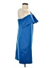 Halston Heritage 100% Polyester Blue Cocktail Dress Size 4 - photo 4
