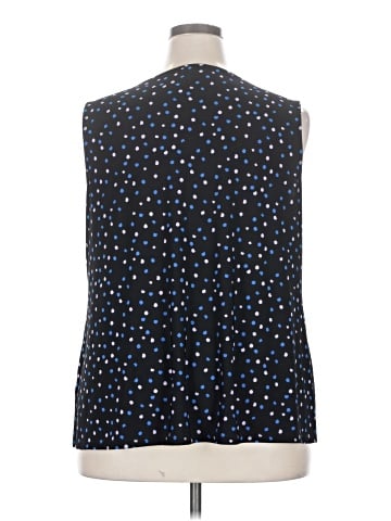 Roz & Ali Sleeveless Blouse (view 2)