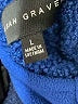 Susan Graver 100% Polyester Color Block Blue Jacket Size L - photo 8