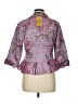 Samuel Dong Print Pink Jacket Size M - photo 2