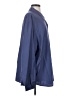 Lands' End 100% Silk Solid Blue Long Sleeve Silk Top Size 26R - photo 4