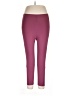 Nic + Zoe Solid Burgundy Active Pants Size L - photo 1