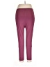 Nic + Zoe Solid Burgundy Active Pants Size L - photo 2