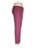 Nic + Zoe Solid Burgundy Active Pants Size L - photo 4