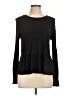 Old Navy 100% Rayon Black Long Sleeve Top Size L - photo 1