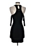 Symphony Solid Black Cocktail Dress Size S - photo 2