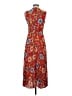 Donna Morgan 100% Polyester Paisley Red Casual Dress Size 2 - photo 2