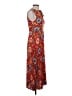Donna Morgan 100% Polyester Paisley Red Casual Dress Size 2 - photo 4