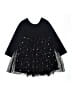 Hanna Andersson 100% Polyester Stars Black Dress Size 5 - photo 1
