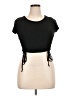 Guess Black Short Sleeve Top Size XL - photo 1
